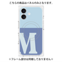 プレミアムパネル with MagSafe［ オリジナル - initial two tone - M blue ］