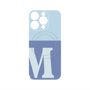 プレミアムパネル with MagSafe［ オリジナル - initial two tone - M blue ］