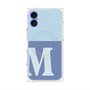 プレミアムパネル with MagSafe［ オリジナル - initial two tone - M blue ］