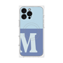 プレミアムパネル with MagSafe［ オリジナル - initial two tone - M blue ］