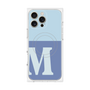 プレミアムパネル with MagSafe［ オリジナル - initial two tone - M blue ］