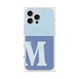 プレミアムパネル with MagSafe［ オリジナル - initial two tone - M blue ］