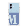 プレミアムパネル with MagSafe［ オリジナル - initial two tone - M blue ］