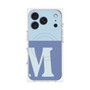 プレミアムパネル with MagSafe［ オリジナル - initial two tone - M blue ］