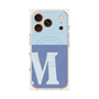 プレミアムパネル with MagSafe［ オリジナル - initial two tone - M blue ］