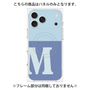 プレミアムパネル with MagSafe［ オリジナル - initial two tone - M blue ］