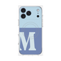 プレミアムパネル with MagSafe［ オリジナル - initial two tone - M blue ］