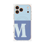 プレミアムパネル with MagSafe［ オリジナル - initial two tone - M blue ］