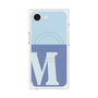 プレミアムパネル with MagSafe［ オリジナル - initial two tone - M blue ］