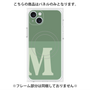 プレミアムパネル with MagSafe［ オリジナル - initial two tone - M green ］