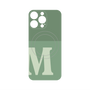 プレミアムパネル with MagSafe［ オリジナル - initial two tone - M green ］