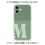プレミアムパネル with MagSafe［ オリジナル - initial two tone - M green ］