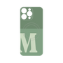 プレミアムパネル with MagSafe［ オリジナル - initial two tone - M green ］