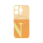 プレミアムパネル with MagSafe［ オリジナル - initial two tone - N orange ］