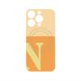 プレミアムパネル with MagSafe［ オリジナル - initial two tone - N orange ］