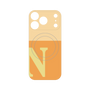 プレミアムパネル with MagSafe［ オリジナル - initial two tone - N orange ］