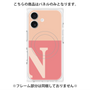 プレミアムパネル with MagSafe［ オリジナル - initial two tone - N pink ］
