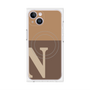 プレミアムパネル with MagSafe［ オリジナル - initial two tone - N brown ］