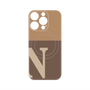プレミアムパネル with MagSafe［ オリジナル - initial two tone - N brown ］