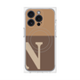 プレミアムパネル with MagSafe［ オリジナル - initial two tone - N brown ］