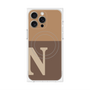 プレミアムパネル with MagSafe［ オリジナル - initial two tone - N brown ］