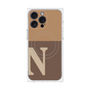 プレミアムパネル with MagSafe［ オリジナル - initial two tone - N brown ］