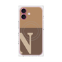 プレミアムパネル with MagSafe［ オリジナル - initial two tone - N brown ］