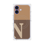プレミアムパネル with MagSafe［ オリジナル - initial two tone - N brown ］