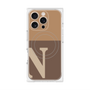 プレミアムパネル with MagSafe［ オリジナル - initial two tone - N brown ］