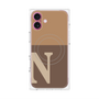 プレミアムパネル with MagSafe［ オリジナル - initial two tone - N brown ］