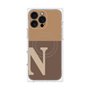 プレミアムパネル with MagSafe［ オリジナル - initial two tone - N brown ］