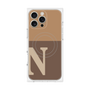 プレミアムパネル with MagSafe［ オリジナル - initial two tone - N brown ］