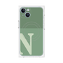 プレミアムパネル with MagSafe［ オリジナル - initial two tone - N green ］