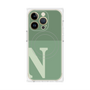プレミアムパネル with MagSafe［ オリジナル - initial two tone - N green ］