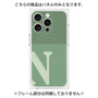 プレミアムパネル with MagSafe［ オリジナル - initial two tone - N green ］