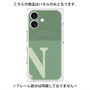 プレミアムパネル with MagSafe［ オリジナル - initial two tone - N green ］