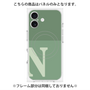プレミアムパネル with MagSafe［ オリジナル - initial two tone - N green ］