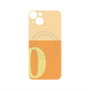 プレミアムパネル with MagSafe［ オリジナル - initial two tone - O orange ］