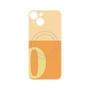プレミアムパネル with MagSafe［ オリジナル - initial two tone - O orange ］