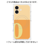 プレミアムパネル with MagSafe［ オリジナル - initial two tone - O orange ］