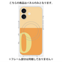 プレミアムパネル with MagSafe［ オリジナル - initial two tone - O orange ］