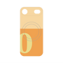 プレミアムパネル with MagSafe［ オリジナル - initial two tone - O orange ］