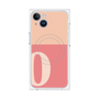 プレミアムパネル with MagSafe［ オリジナル - initial two tone - O pink ］