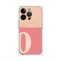 プレミアムパネル with MagSafe［ オリジナル - initial two tone - O pink ］