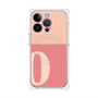 プレミアムパネル with MagSafe［ オリジナル - initial two tone - O pink ］
