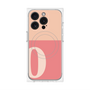 プレミアムパネル with MagSafe［ オリジナル - initial two tone - O pink ］