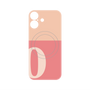 プレミアムパネル with MagSafe［ オリジナル - initial two tone - O pink ］