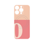 プレミアムパネル with MagSafe［ オリジナル - initial two tone - O pink ］
