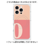 プレミアムパネル with MagSafe［ オリジナル - initial two tone - O pink ］