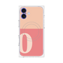 プレミアムパネル with MagSafe［ オリジナル - initial two tone - O pink ］